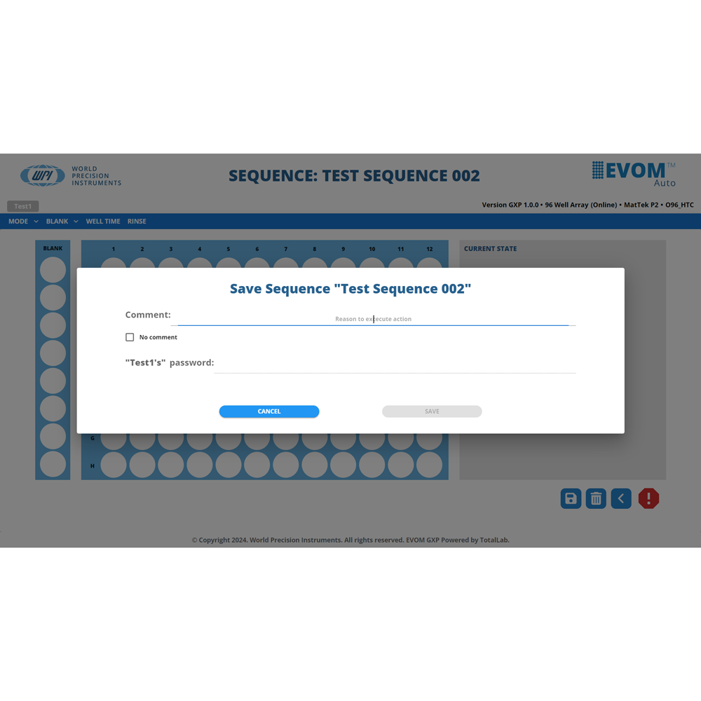EVOM™ GxP Compliance Module Powered by TotalLab