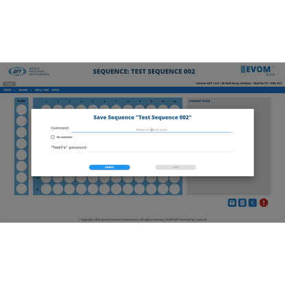 EVOM™ GxP Compliance Module Powered by TotalLab