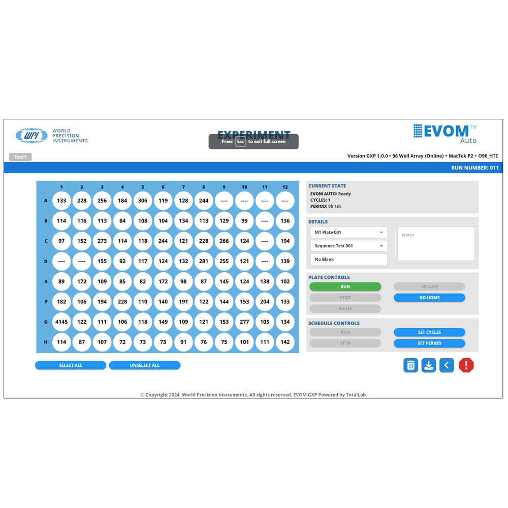 EVOM™ GxP Compliance Module Powered by TotalLab