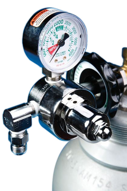 Anesthesia Oxygen Regulator for Large Tank