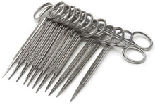 Iris Scissors, 11.5cm, Straight, 12-pack, Disposable