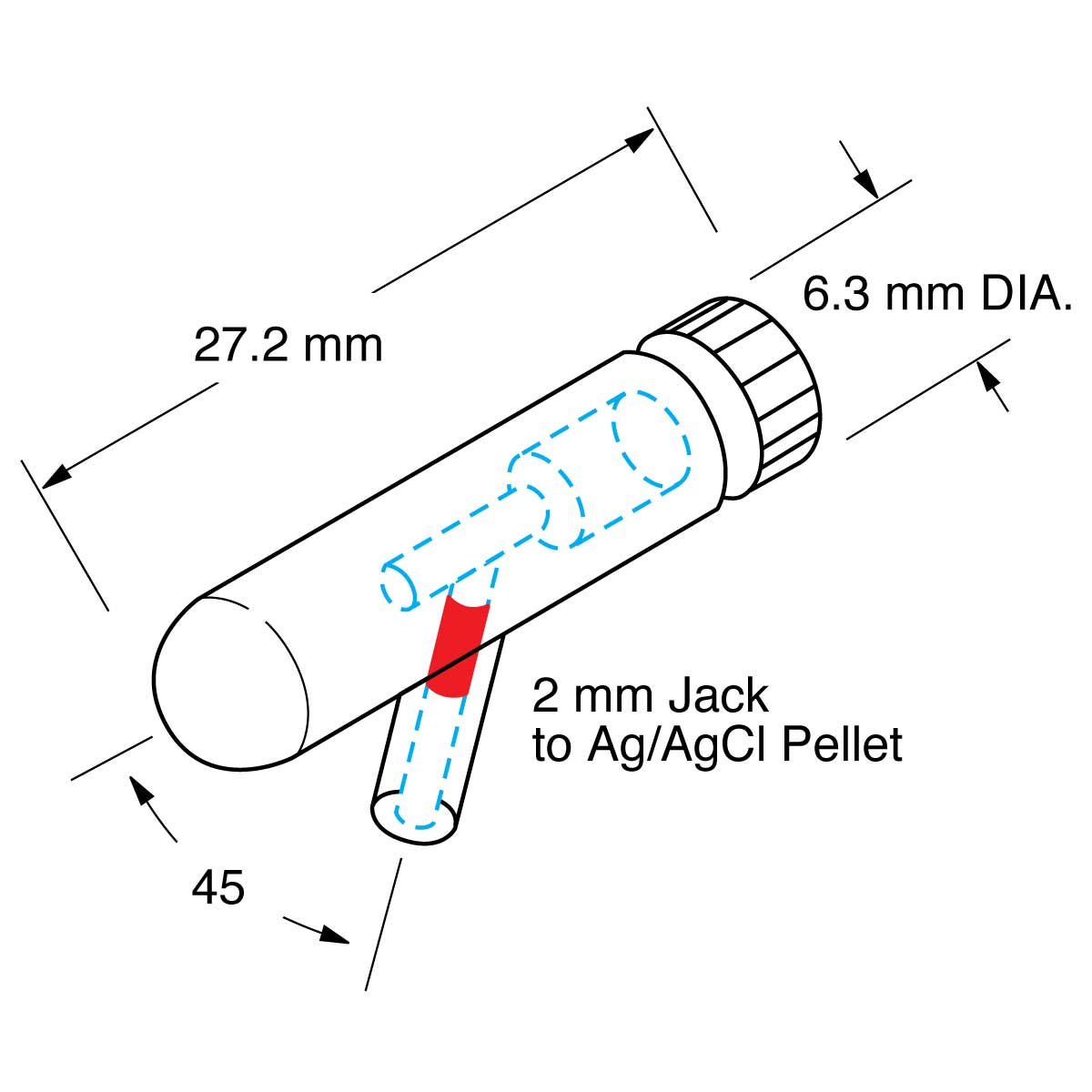 Microelectrode Holder (MEH3F45)