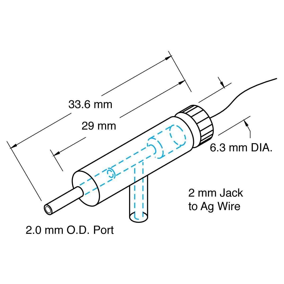 Microelectrode Holder (MEH6RFW)