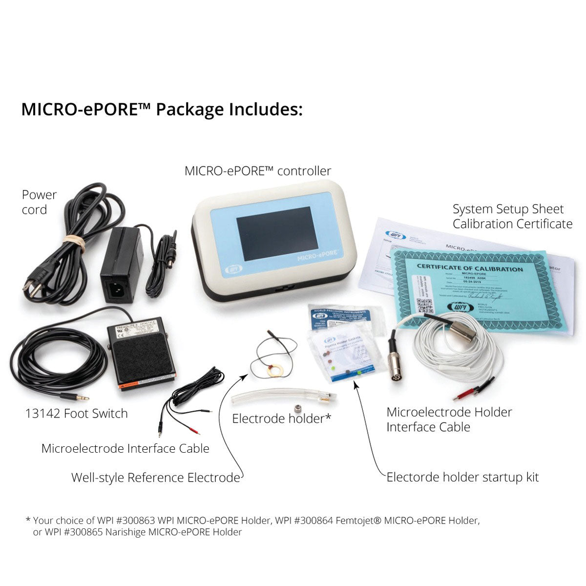 WPI MICRO-ePORE Pinpoint Cell Penetrator