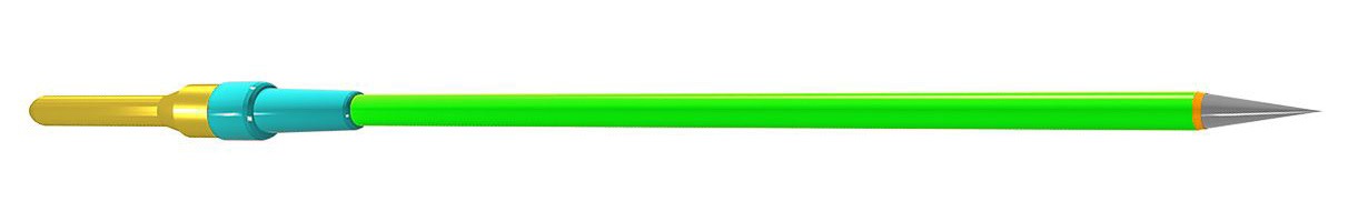 Tungsten Profile C, 127 mm long