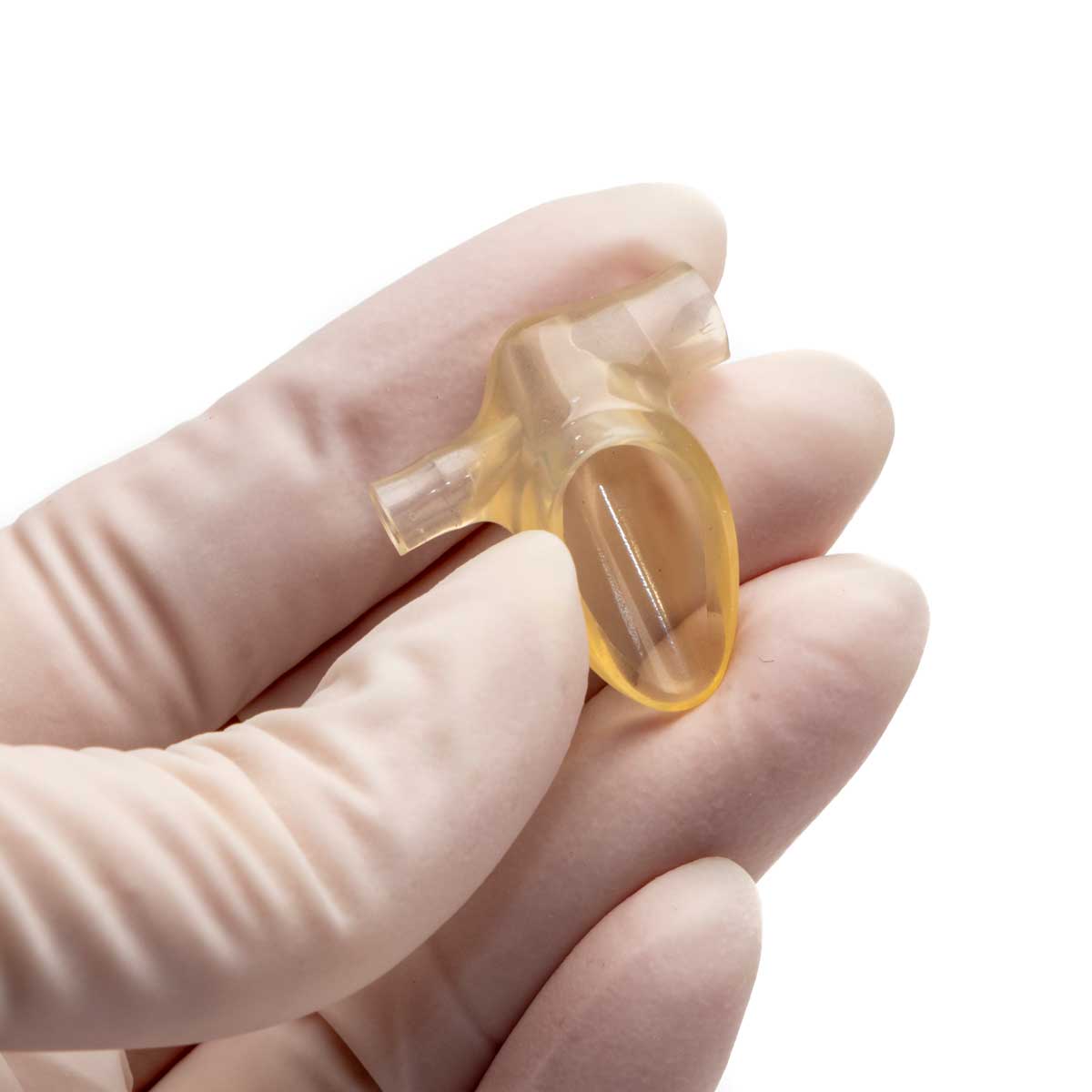 Facemask  with supply and exhaust ports for Anesthesia