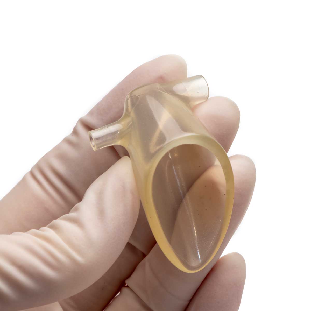 Facemask  with supply and exhaust ports for Anesthesia