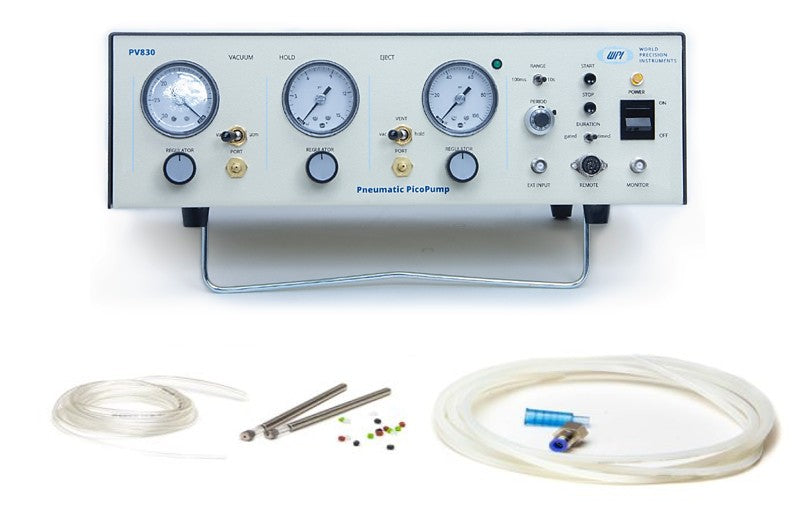Pneumatic PicoPump: Injection and Vacuum