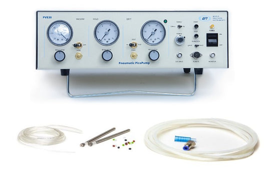 Pneumatic PicoPump: Injection and Vacuum