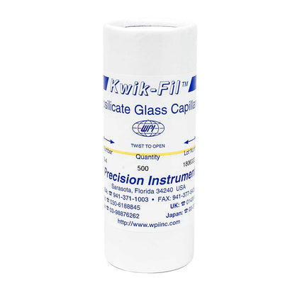 Thin Wall Glass Capillaries, No filament