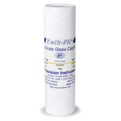 Thin Wall Glass Capillaries, No filament