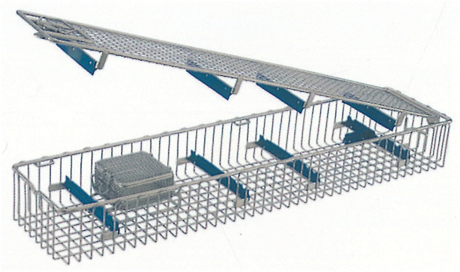 Endoscope Sterilization Tray with Lens Basket