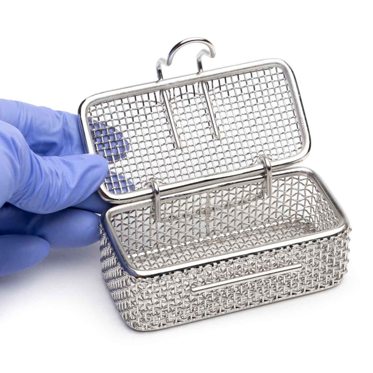 Fine Mesh Baskets with Lids