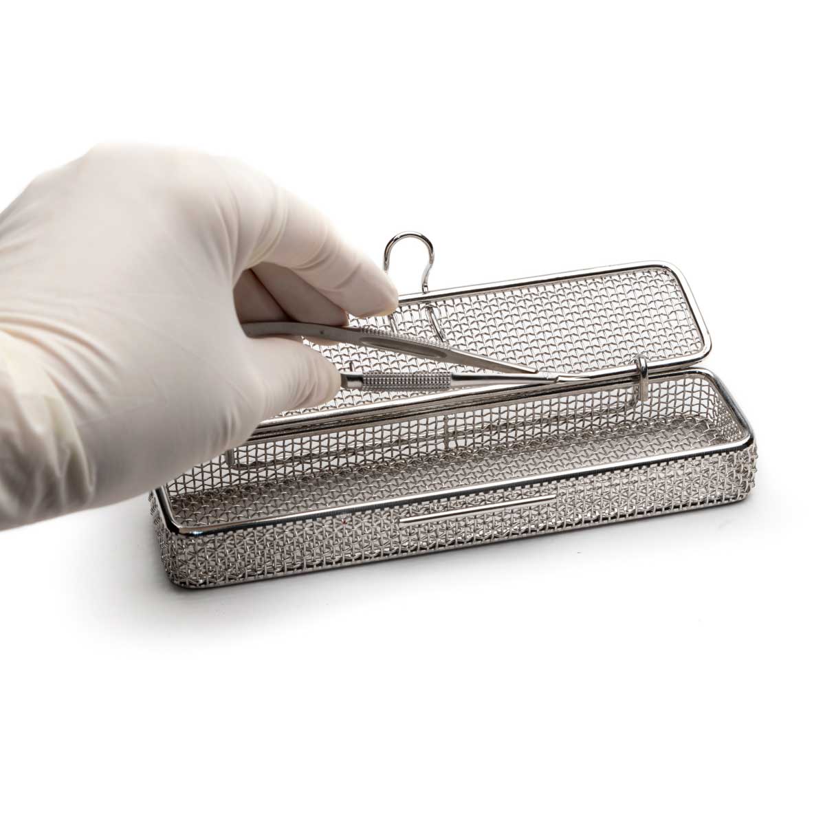 Fine Mesh Baskets with Lids