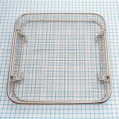 Crimped Wire Mesh Sterilization Baskets, Tilted Handles