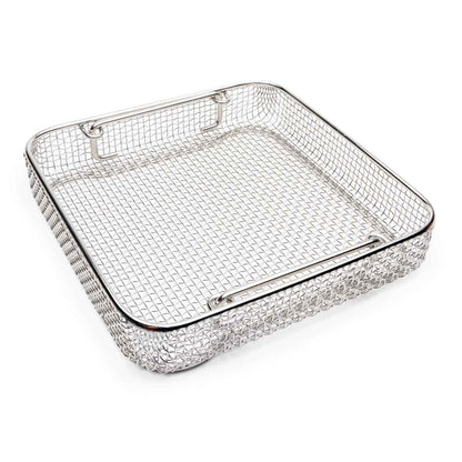 Wire Mesh Sterilization Baskets, Drop Handles