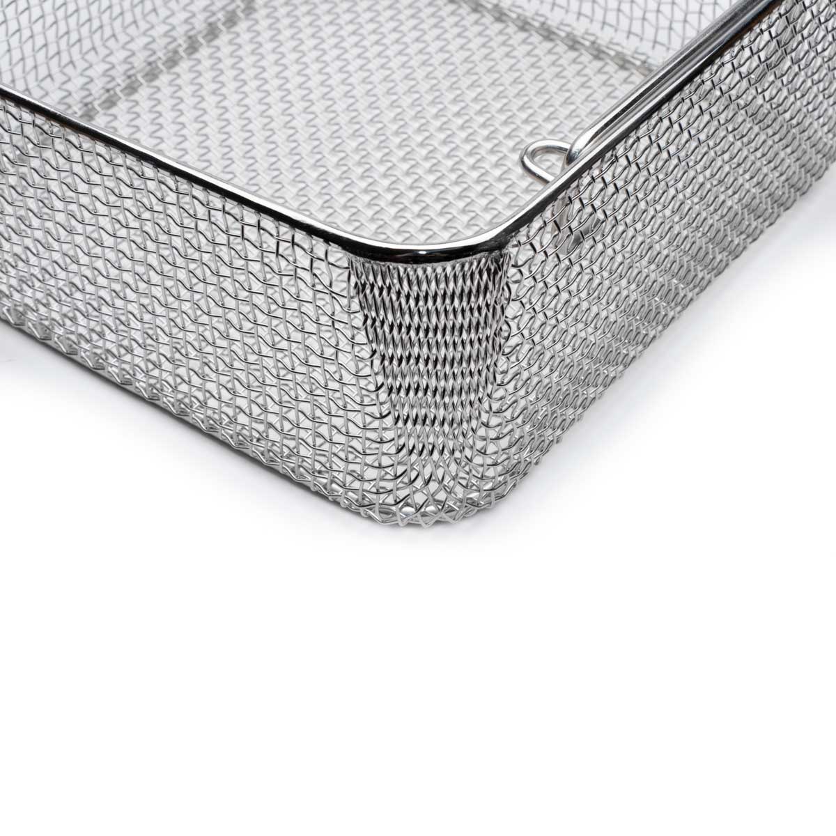 Wire Mesh Sterilization Baskets, Drop Handles