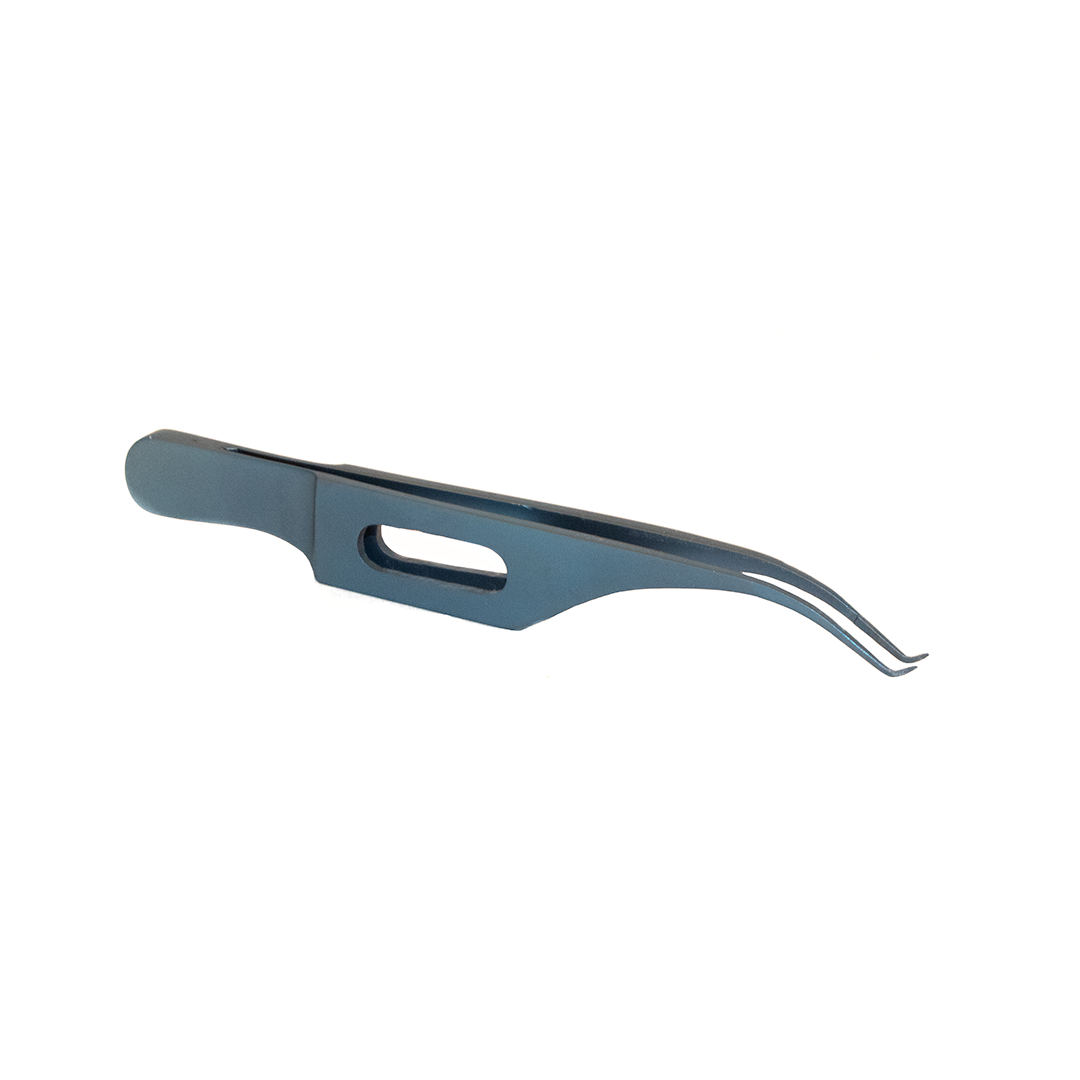Titanium Colibri Suturing Forceps with Tying Platform, 7.5 cm