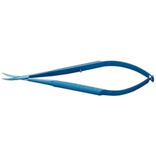 Titanium Castroviejo Curved Scissors, 12cm, 16mm Blunt Tips