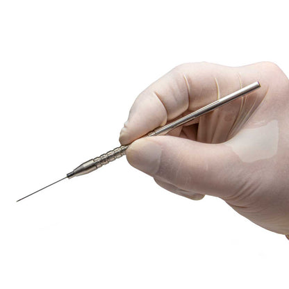 Vitrectomy Scissors, Vertical Opening, Straight, 20G