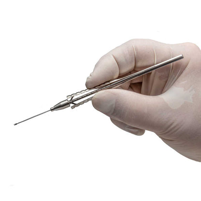 Vitrectomy Scissors, Vertical Opening, Straight, 20G