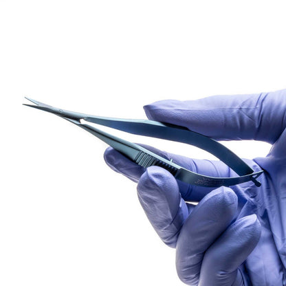 Iris Scissors, 10cm, Straight, Titanium