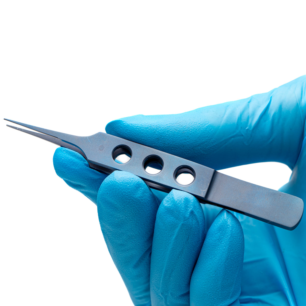 Forceps with Tying Platform, 8.5cm, Straight, Titanium