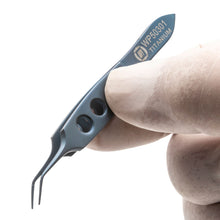 Kelman-McPherson Forceps, 8.5 cm, 45 Angled Tips, 7.5 mm Smooth Jaw, Titanium