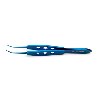 McPherson Forceps with Tying Platform, Angled, Titanium