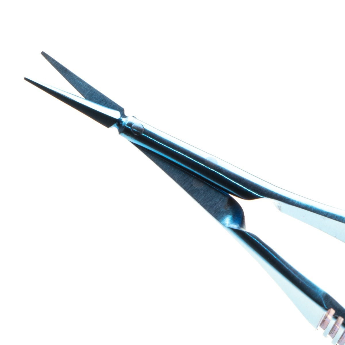 Vannas Capsulotomy Scissors, 10.8 cm (4.25"), 10.5 mm Straight Blades, Non-Magnetic, Titanium