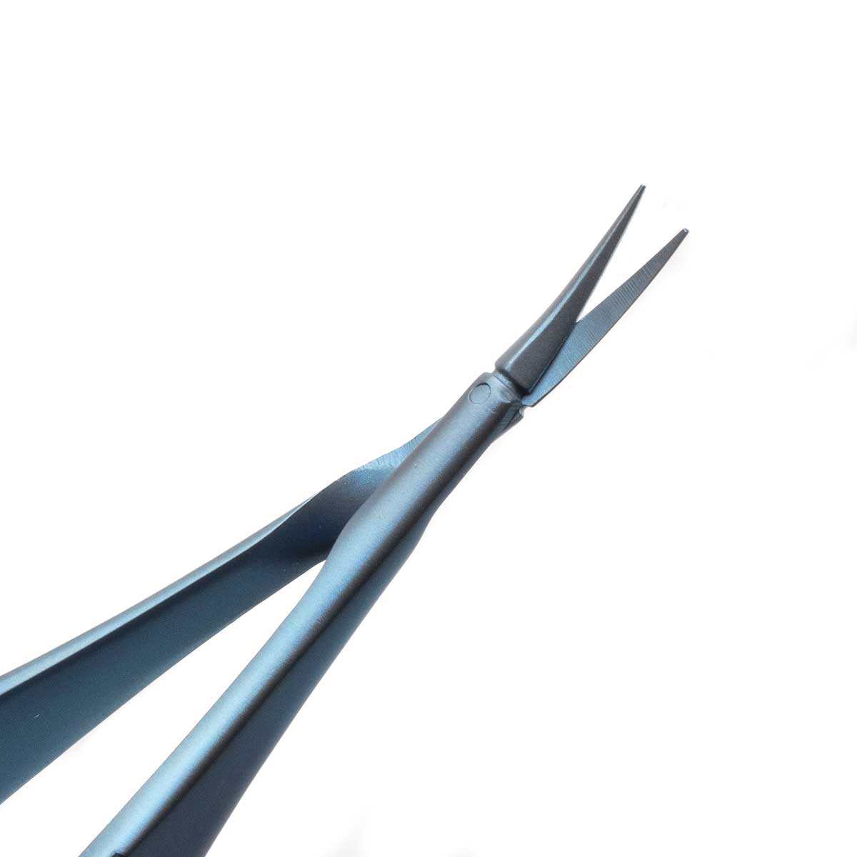 Vannas Capsulotomy Scissors, 10.5 cm, Curved Sharp Tips, Non-Magnetic, Titanium