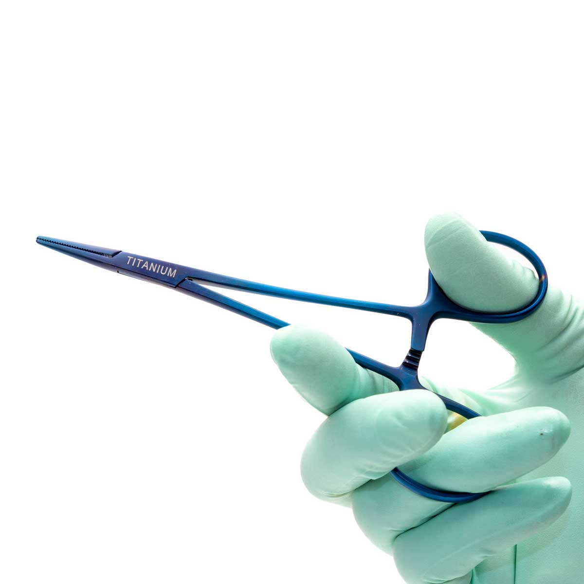 Mosquito Hemostatic Forceps, Straight, 9.5cm, Titanium