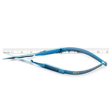 WPI Premium Vannas Spring Scissors, 11 cm, Extra Thin 13 mm Blades, Titanium