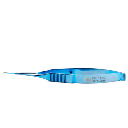 WPI Premium Vannas Spring Scissors, 11 cm, Extra Thin 13 mm Blades, Titanium