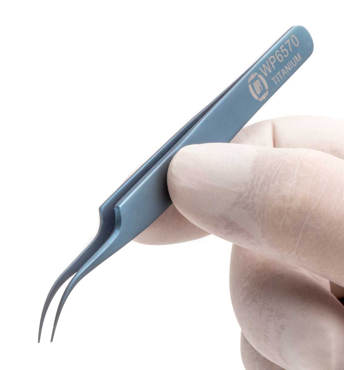 Jewelers #7 Forceps, 11 cm, 0.07 x 0.01 mm Tips, Titanium