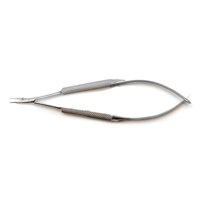 Barraquer Needle Holder, 10.5 cm, Curved, Smooth Tips, 6 mm Jaw