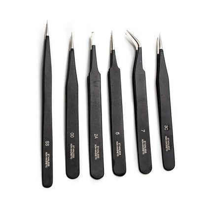 Non Magnetic Forceps Kit, 6 PCS