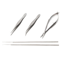 Zebrafish Surgical Instrument Kit II, 5 Pieces